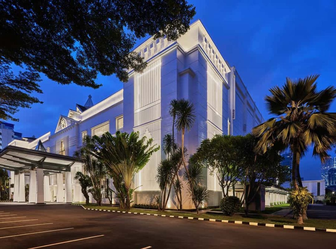 Side Evening Facade