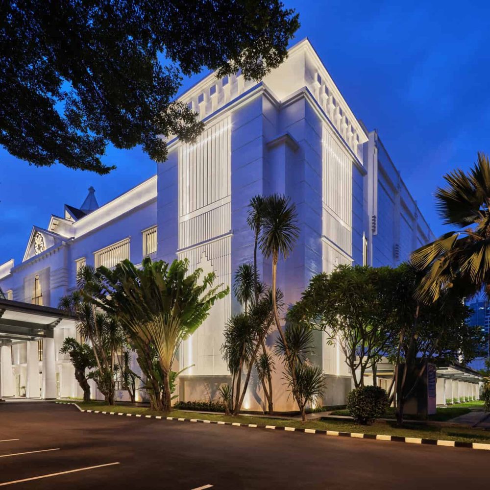 Facade Malam Samping